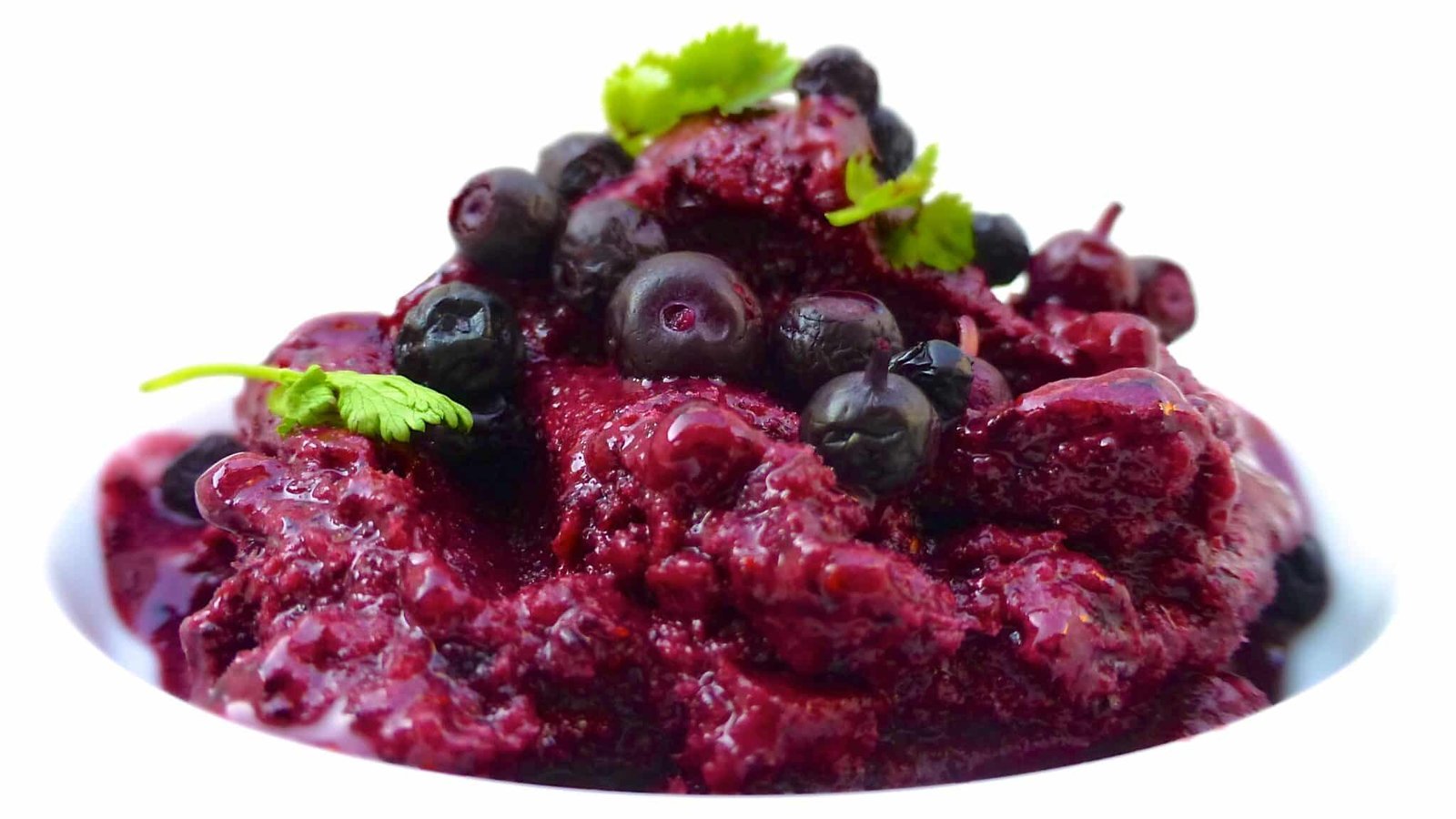 Looking for a fast summer dessert? Then try out my blueberry frozen yogurt: a quick and easy frozen treat! Or add whatever frozen fruit you want!