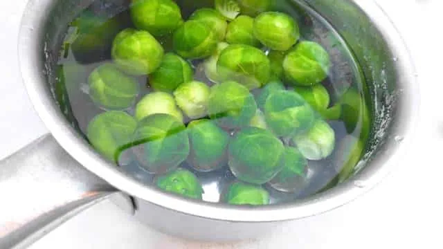Brussels Sprout Stir Fry: a refreshing side dish packed with Asian flavors such as ginger, oyster sauce and fish sauce...