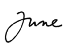 June Signature