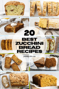 Leftover zucchini in your fridge? Turn it into a fluffy bread! Check out these 20 best zucchini bread recipes by fellow food bloggers...
