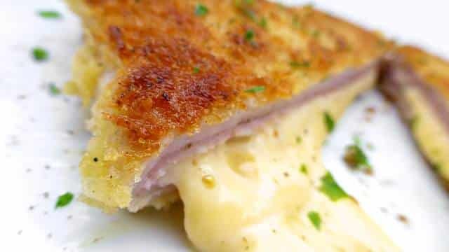My husband very often asks me to make this chicken cordon bleu recipe at home. Well it must not be that bad then I'd think!