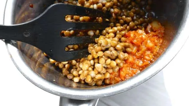 Twenty minutes is all it takes to make this gorgeous little lentil dip! Serve it for lunch with a slice of toast or as a dipping sauce...