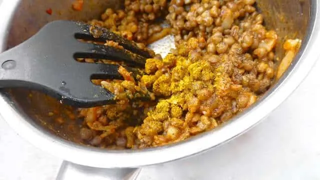 Twenty minutes is all it takes to make this gorgeous little lentil dip! Serve it for lunch with a slice of toast or as a dipping sauce...