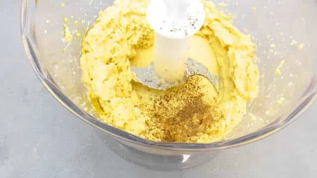 Easy Salsa Almadroc (Spanish Egg & Cheese Spread) Another delicious recipe I picked up during my stay in Barcelona: salsa almadroc sauce, a delicious Spanish egg and cheese spread!