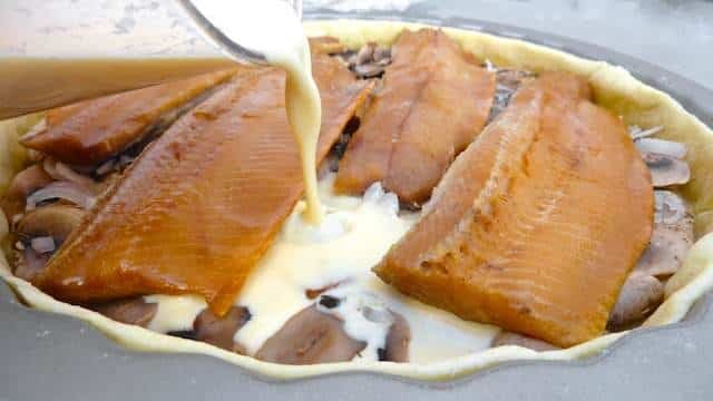 My delectable smoked trout quiche: what a surprising smoked trout recipe... And the perfect fish starter! Homemade and so good...