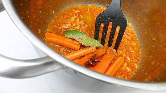 Vegetable couscous, a Moroccan flavored mix of crunchy colorful vegetables and couscous! Great with a roasted leg of lamb!