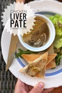 #1 Best Homemade Chicken Liver Pate Here's a super creamy homemade chicken liver pate with butter and juniper berries. Also check out my sin free chicken liver parfait! What a delicious spread...