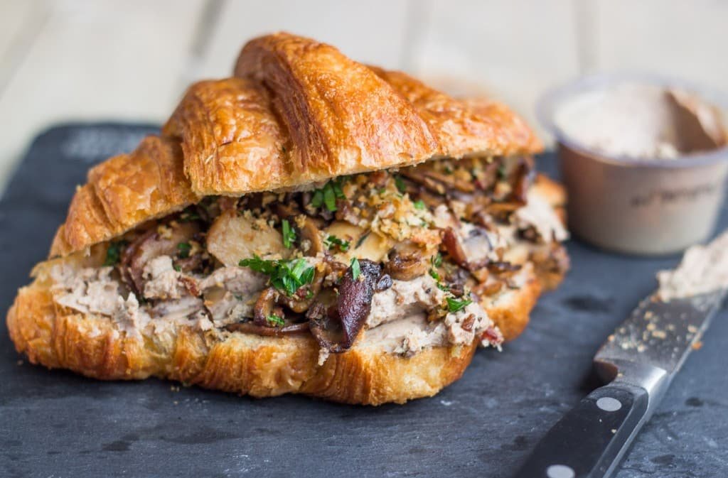 Here's a super creamy homemade chicken liver pate with butter and juniper berries. Also check out my sin free chicken liver parfait! What a delicious spread...