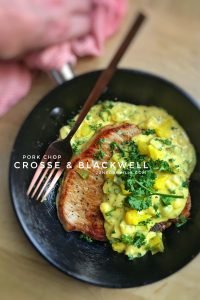 Best Crosse and Blackwell Sauce Pork My pork chops crosse and blackwell style: sizzling pork chops in a piccalilli cream sauce... This dinner is ready in 30 minutes!