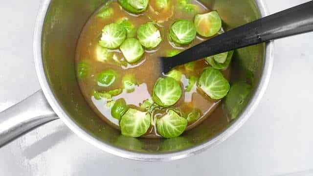 How about some fusion cooking for lunch! Miso brussels sprout soup with a Japanese twist… Hmmm sounds like a cool plan to me!