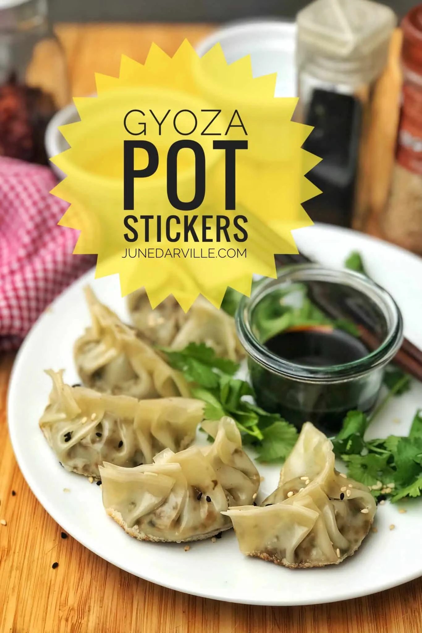 Here's how to fold gyoza! Learn how to make your own gyoza dough from scratch and try out this easy folding technique with step-by-step pictures!