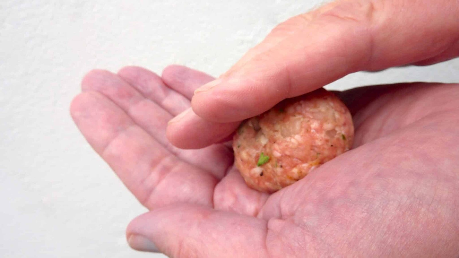 How to make meatballs: a step by step recipe for perfect meatballs. A basic recipe with the most standard ingredients: garlic, onion, egg and herbs!