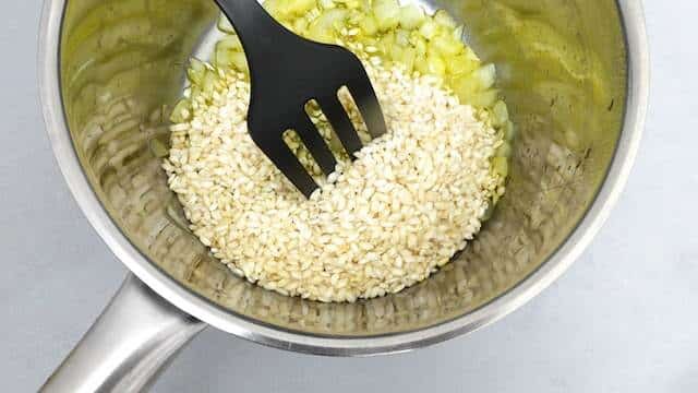 My light and healthy lemon risotto recipe with roasted fennel, beautiful sunny flavors! It certainly sounds and looks delicious.