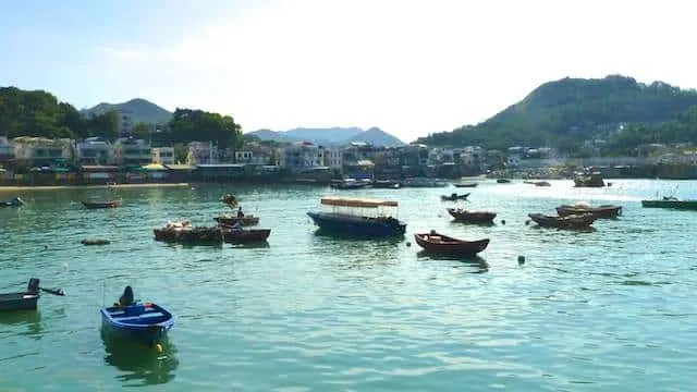 Rainbow Seafood Restaurant (Lamma, HK) Lunch at Rainbow Seafood Restaurant Lamma Island! Plenty of fresh fish and seafood in tubs and water tanks on the pavement in the front. Perfect meal!