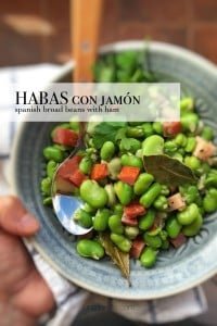 Best Spanish Habas Con Jamon Recipe Are you a huge fan of broad beans? Then do try these popular habas con jamon, a classic Spanish bean side salad with ham...