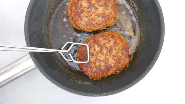 I love veal parmigiana so how about veal burgers parmigiana with mozzarella in a homemade tomato sauce? Pepper, salt, dried herbs - keep it simple.