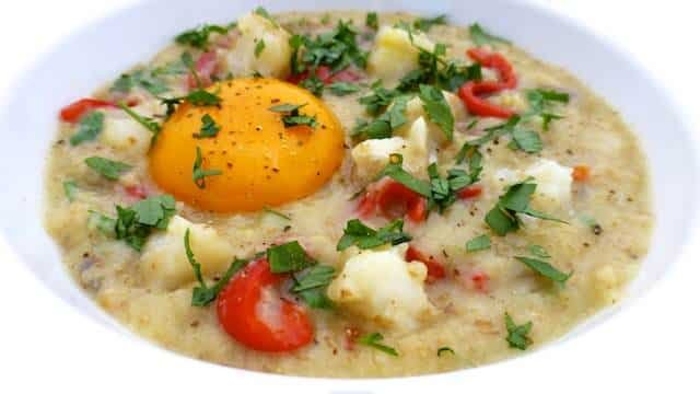 Have you heard of zurrukutuna soup before? It's a deliciously chunky Basque bread soup with bits of salt cod and eggs! To die for...