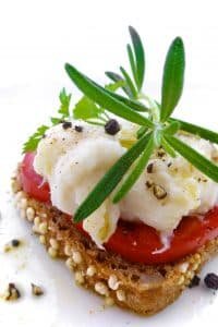 Easy Brandada de Bacalao Recipe Brandada de bacalao: a great summer sandwich spread of cooked potatoes, salt cod, lemon, garlic and rosemary. Fresh and hearty!