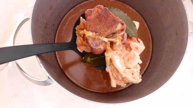 This smoky chickpea stew with pork belly is my take on the traditional garbanzas canarias, also known as garbanzas compuestas