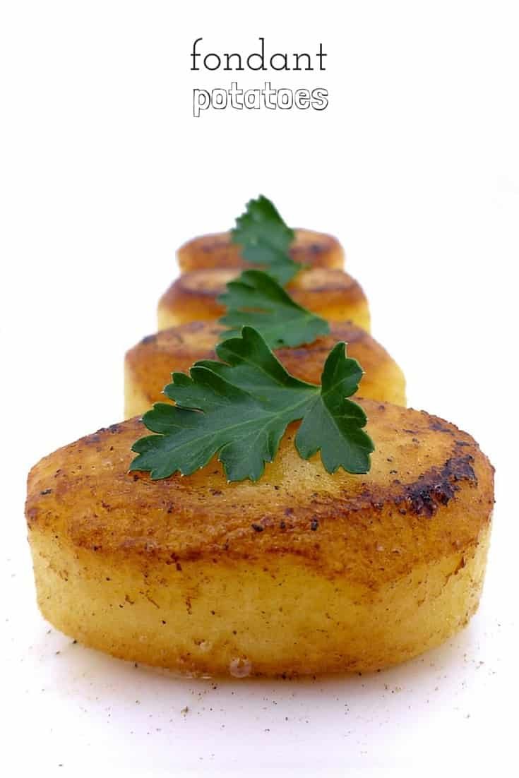 My buttery fondant potatoes, creamy smooth braised potatoes in the oven! I always want to try out new potato side dishes and these potatoes are to die for.