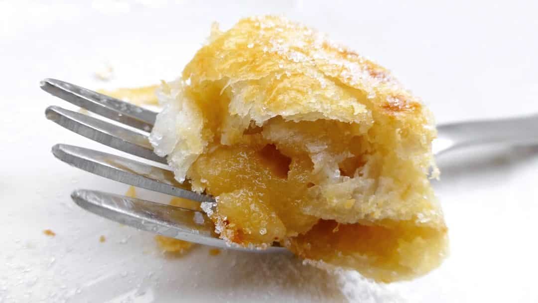 Easy Apple Strudel Recipe (Austrian Apfelstrudel) Learn to make a simple classic puff pastry braid filled with sweet apples and raisins! You will love my apple strudel recipe...