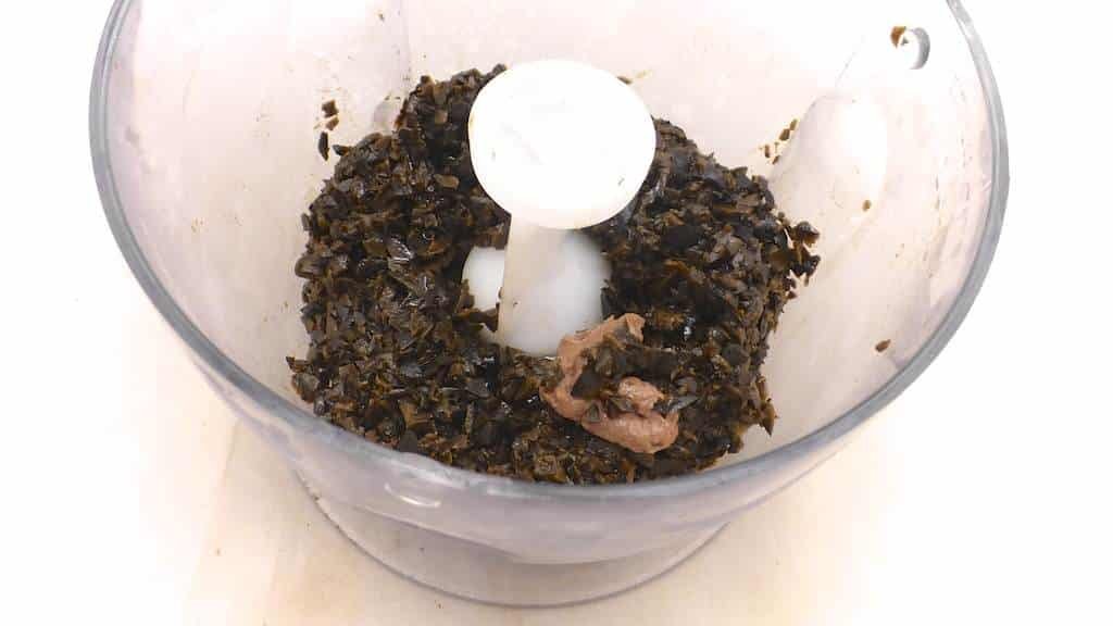 This mediterranean black olive tapenade is a delicious sandwich spread or healthy dipping sauce! It's a very popular dip in France as well!