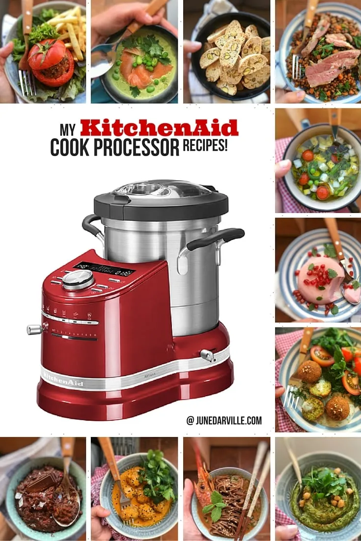 A collection of my personal KitchenAid Cook Processor recipes + review!