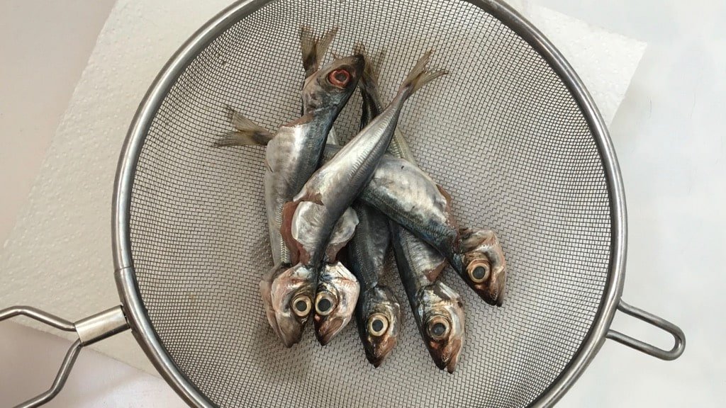 My roasted easy bacon sardines topped with a crumbly egg gribiche sauce… What a great fish lunch with a classic French twist!