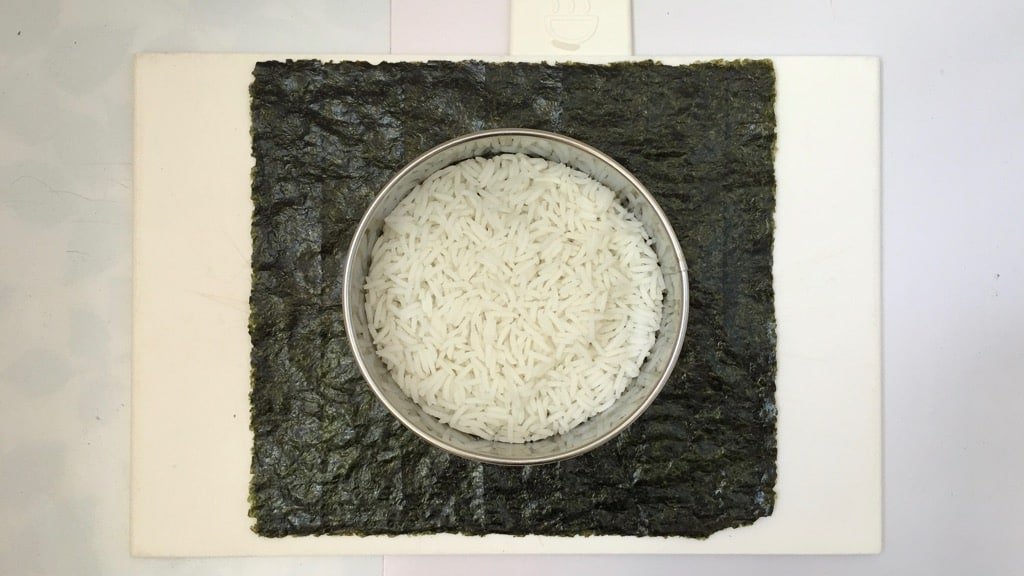 A Japanese rice and nori sandwich also known as onigirazu... Here's one of my favorites: my smoked salmon onigirazu recipe!
