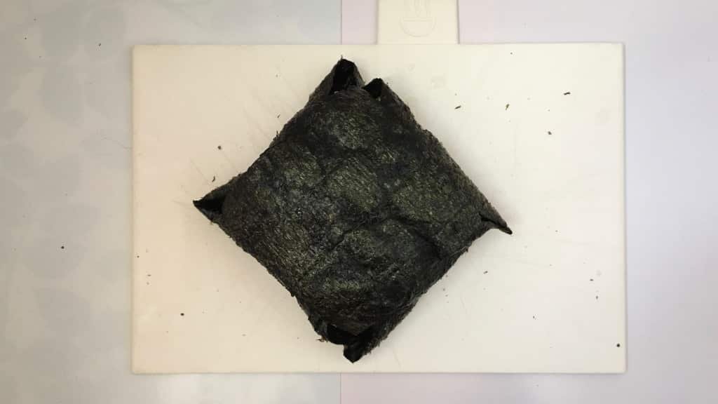 A Japanese rice and nori sandwich also known as onigirazu... Here's one of my favorites: my smoked salmon onigirazu recipe!