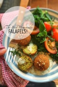 Best Homemade Falafel Recipe Ever Falafels are my favorite vegetarian food and they are so easy to make at home! Here's the best homemade falafel recipe you will ever make, I swear!