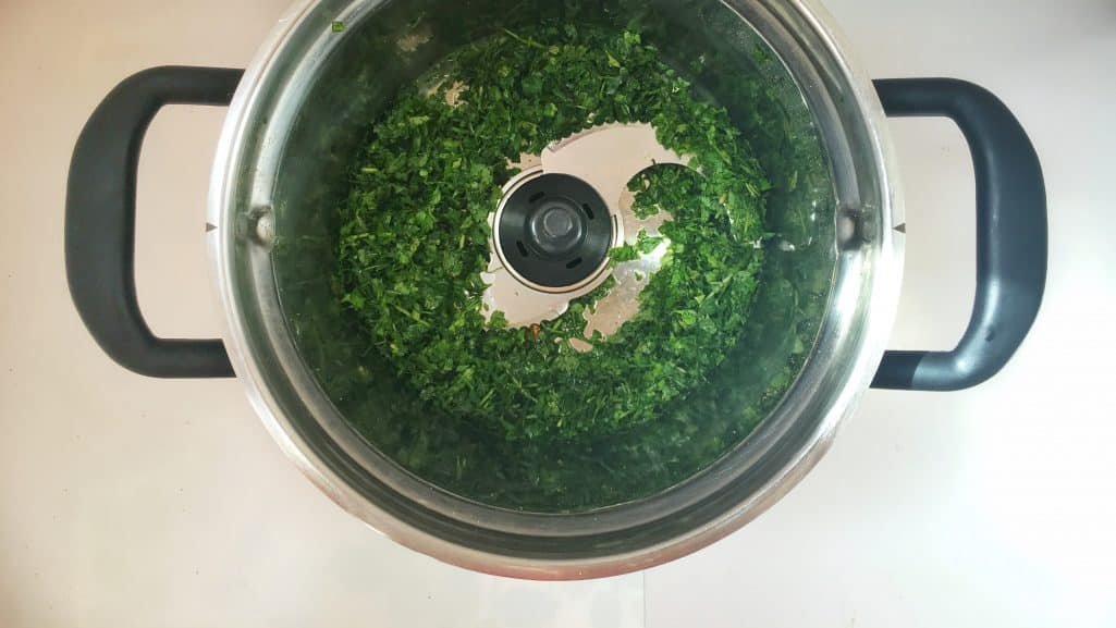 Learn how to make fresh chimichurri from scratch in this easy chimichurri shrimp recipe... My favorite Cinco de Mayo recipe!
