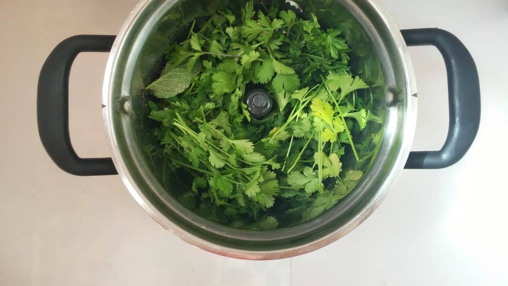 Learn how to make fresh chimichurri from scratch in this easy chimichurri shrimp recipe... My favorite Cinco de Mayo recipe!