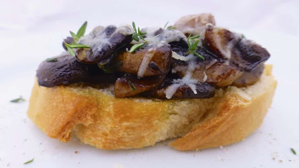 Best Polenta with Mushroom Ragu One of my favorites!! Serve this buttery mushroom ragu over creamy homemade polenta or as a surprising veggie spaghetti sauce for dinner!
