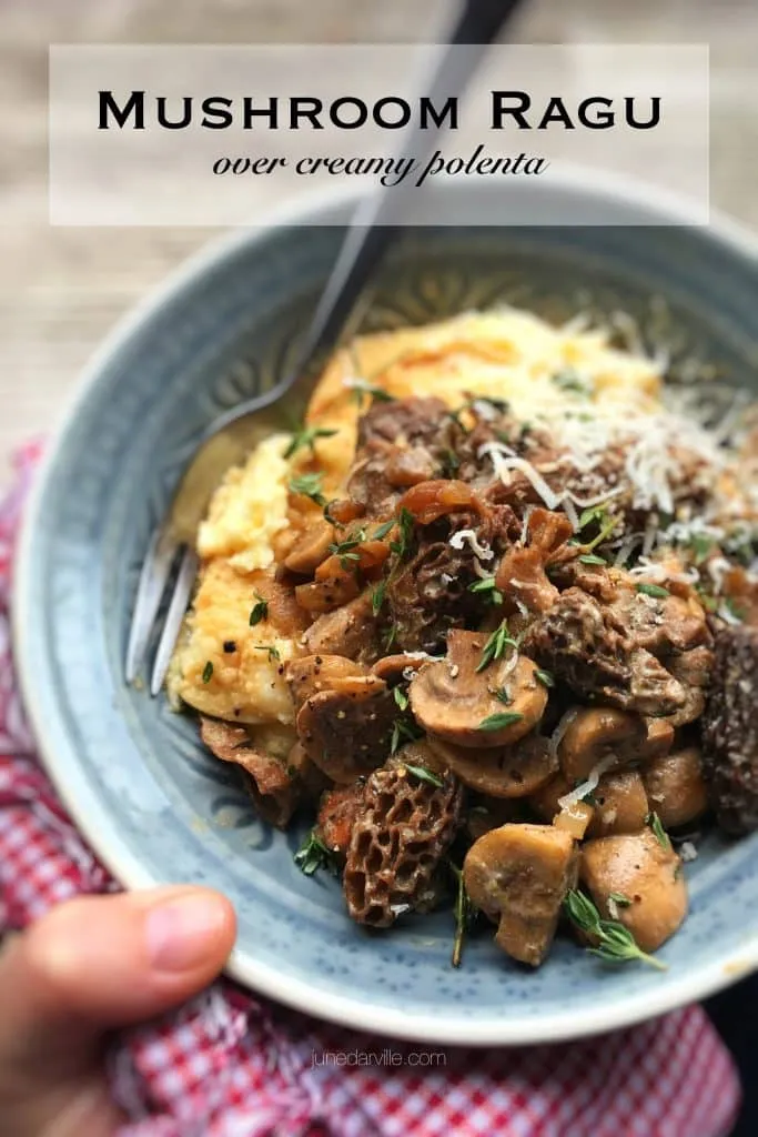 Home Serve this mushroom ragu over creamy homemade polenta or as a surprising veggie spaghetti sauce!