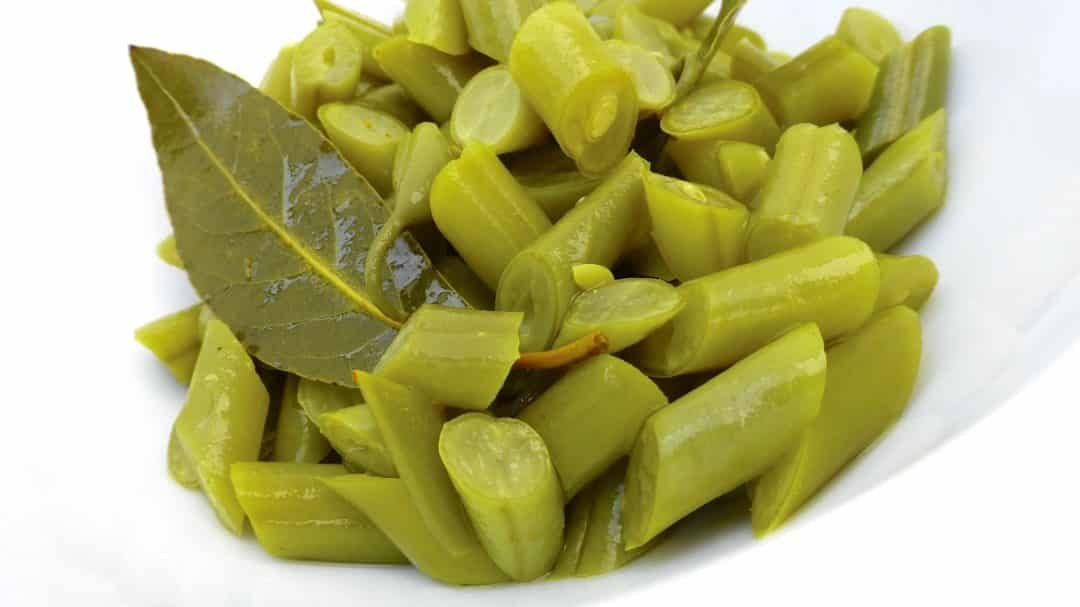Best Pickled Cabbage Recipe for Hot Dogs & Tacos Let me show you how to make pickled green beans at home... Perfect as a garnish for cold cuts and cheese!