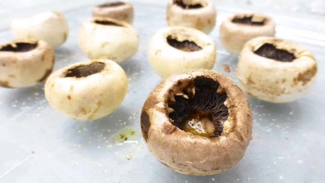 Stuffed mushrooms are a superb party finger food... Try out my super savory garlic butter stuffed mushrooms and 2 more appetizer recipes!