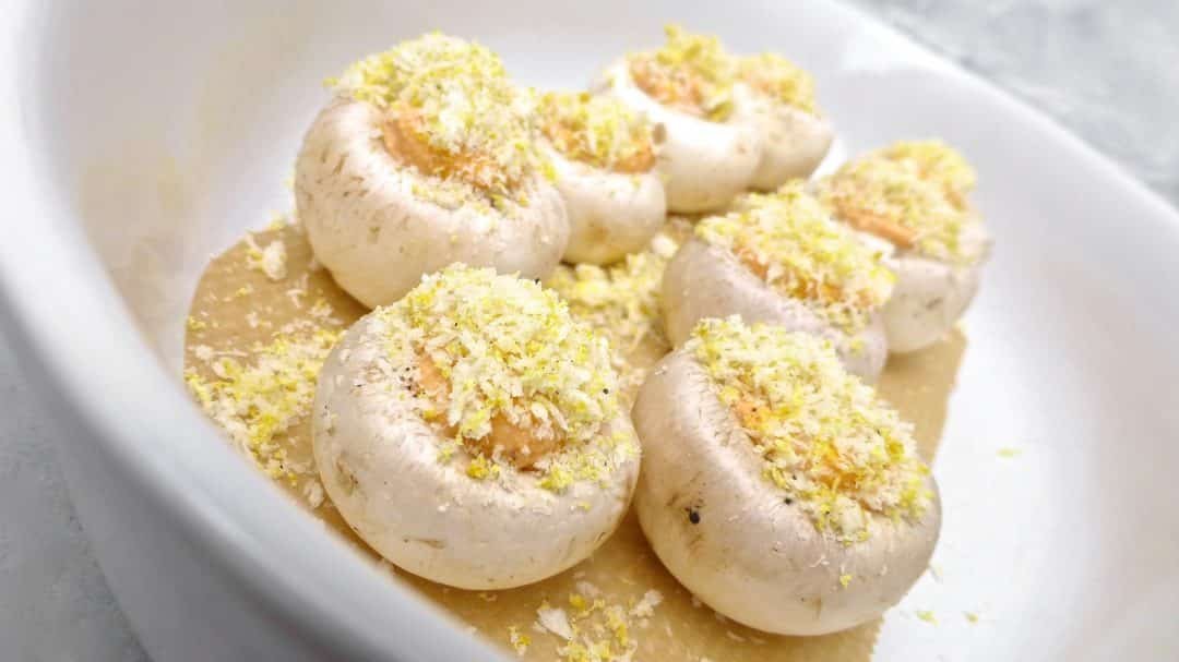 Stuffed mushrooms are a superb party finger food... Try out my super savory garlic butter stuffed mushrooms and 2 more appetizer recipes!