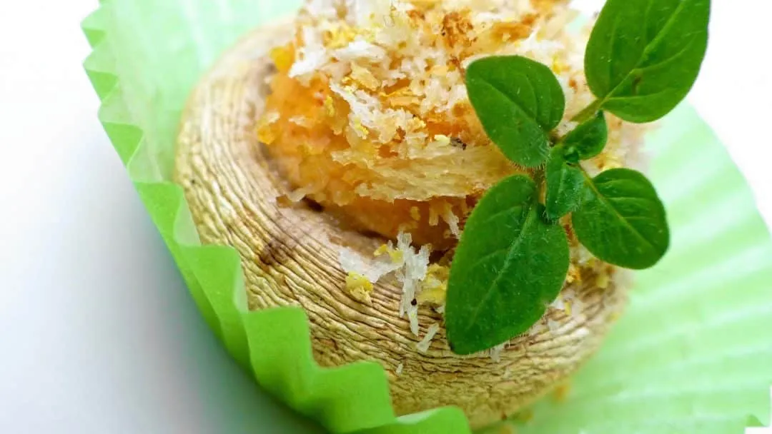 Stuffed mushrooms are a superb party finger food... Try out my super savory garlic butter stuffed mushrooms and 2 more appetizer recipes!