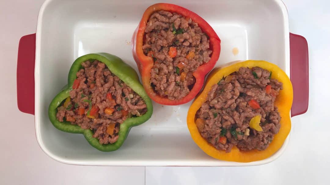 Do you like stuffed peppers? Then check out this next post: 4 stuffed pepper recipe with ground beef, rice, goat cheese and quinoa!