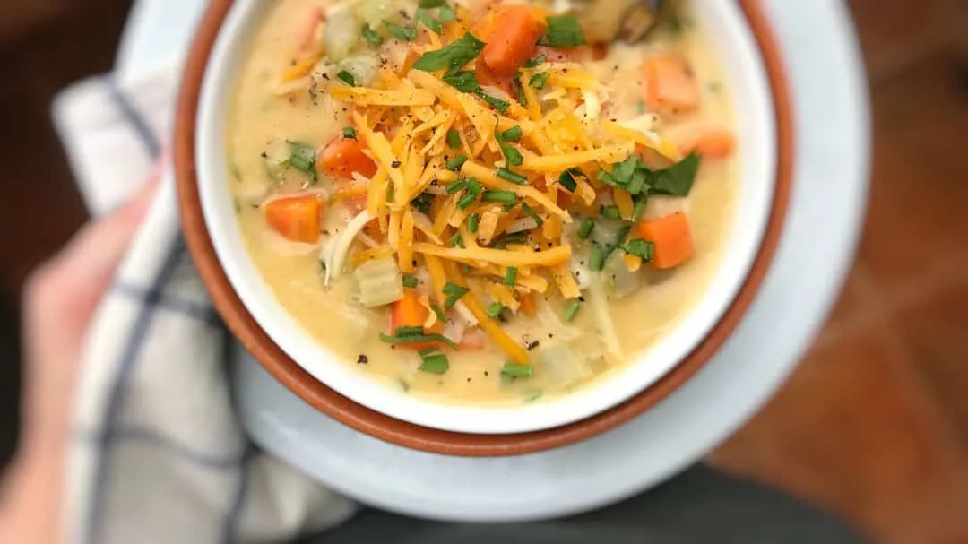Here's how to prepare a decadent beer cheese soup recipe with creamy cheddar cheese and mustard! Cheesy heaven in a bowl...