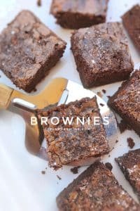Best Brownies Recipe Ever Here's a great dessert recipe! My best brownies... Butter, chocolate, flour, eggs and sugar is all you need to make this sticky chocolate treat!