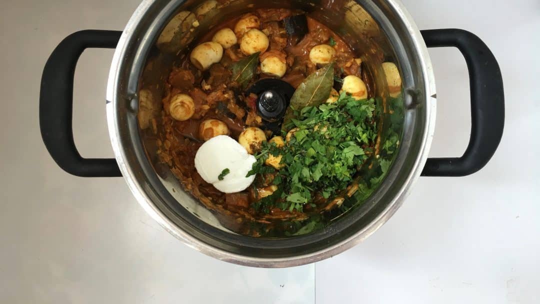 Eggs are a great vegetarian alternative. How about this spiced quail egg and eggplant curry recipe for dinner tonight?