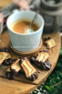Best Viennese Biscuits Cookies Recipe Freshly baked Viennese biscuits, a 5-ingredient treat! All you need is butter, milk, an egg yolk, pastry flour and sugar: easy!