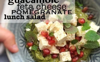 Easy Avocado Feta Lunch Salad Recipe