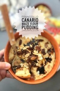 Best Frangollo Recipe (Canarian Dessert) Frangollo, a typical Canarian dessert that contains millet flour, almonds, lemon zest and raisins! You will love this one...