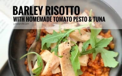 Easy Barley & Tomato Risotto with Tuna