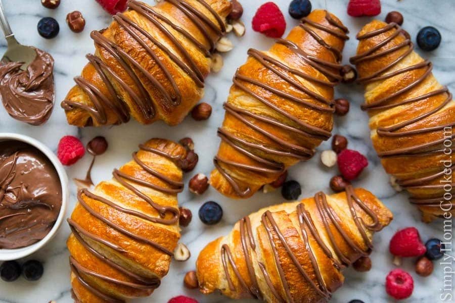 Do you like Nutella sandwiches? There are so many other sweet treats to make with this chocolate spread! Check out my 12 decadent Nutella recipes!