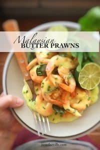Best Malaysian Butter Prawns Recipe Try out my creamy butter prawns recipe! It is a Malaysian recipe for prawns in a creamy curry leaf butter sauce... The most popular recipe here on my website!