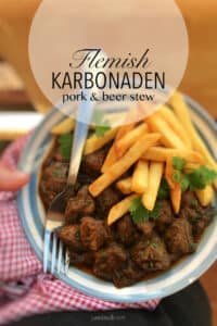 Easy Carbonnade Flamande Beef Stew Carbonnade flamande or Flemish karbonaden: a strong meat stew with beer and molasses. Serve this stew with a portion of golden Belgian fries!